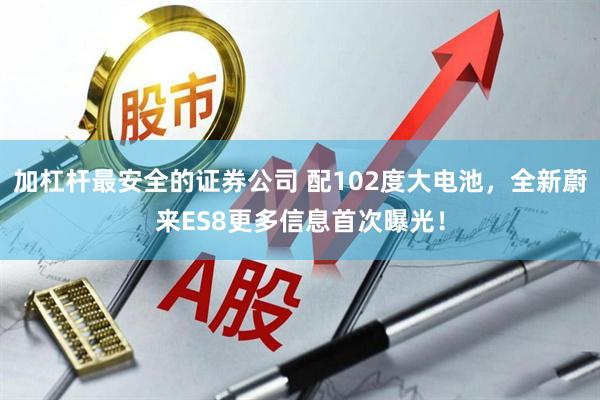 加杠桿最安全的證券公司 配102度大電池，全新蔚來(lái)ES8更多信息首次曝光！